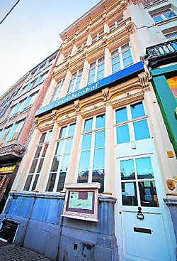 In dit pand komt het nieuwe Mechelse klasserestaurant. shb