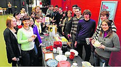 De studenten eventmanagement slaagden duidelijk in hun opdracht. PHK