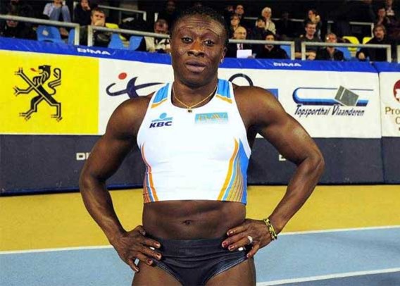 Belgische atlete Bangura loopt tegen dopinglamp