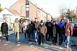 Bewoners van de wijk Gulden Vellekens willen actie ondernemen tegen de plannen omtrent de Noordboulevard. Louis Verbraeken