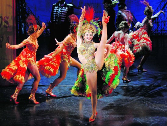 Scènebeeld uit 'Love never dies', dat zich in het New Yorkse pretpark Coney Island afspeelt. ap