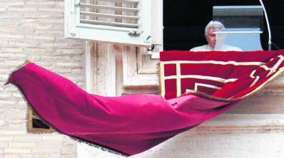 Heeft de kerk geen recht op een mea culpa van paus Benedictus XVI? epa