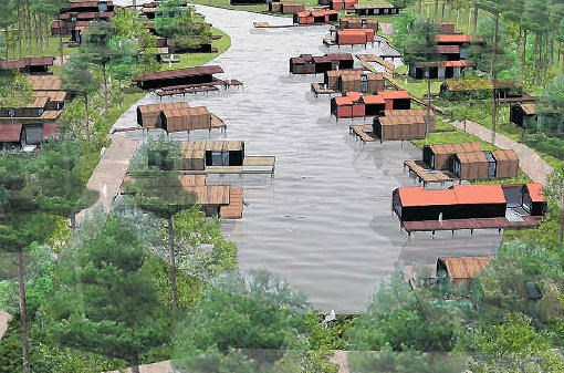 Het ambitieuze project in de Maasvallei in Lanklaar zal een zegen zijn voor de werkgelegenheid. ppn