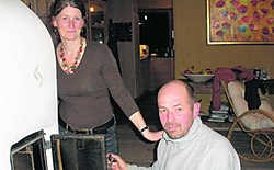Manuel en Veerle Van Steenbergen-De Wit uit Belsele hebben een energiezuinig huis gebouwd en winnen daarmee de eerste stadsprijs voor duurzaam bouwen.Sylvain Luyckx