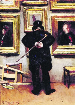 Pieter Oyens, 'De schilderijenliefhebber': het aroma van een voorbije tijd.rr