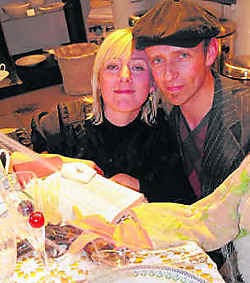Günther Lesage en vriendin Karen brengen een ode aan de voeding.lvs