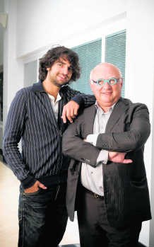 Nathan (links) en Paul Ambach.Frank Abbeloos