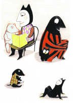 Werk van Kitty Crowther.