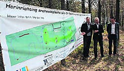 Lode Ceyssens en Johan Bongaerts gaven ter plekke uitleg. Kvh