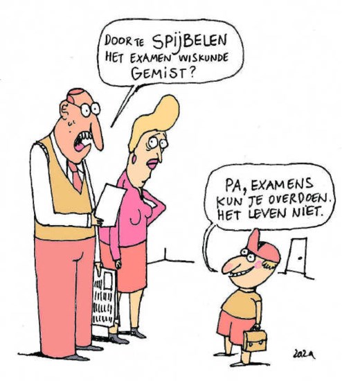 Help, daar zijn de examens! - De Standaard Mobile
