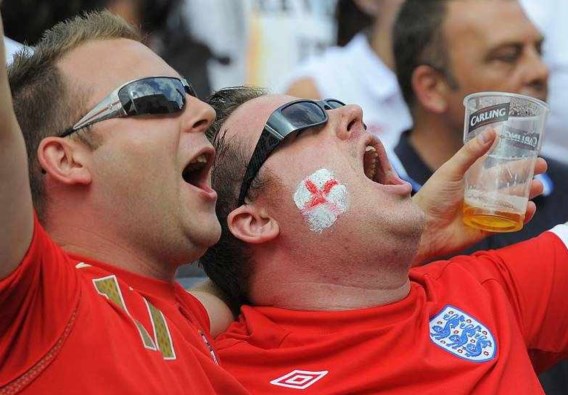 Alcoholverbod versoepeld voor Engelse en Duitse supporters