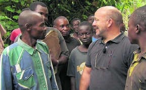 Piet Huysentruyt in Congo. vtm