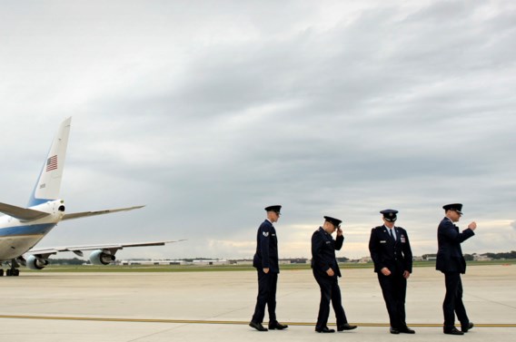 Verrast door Air Force One