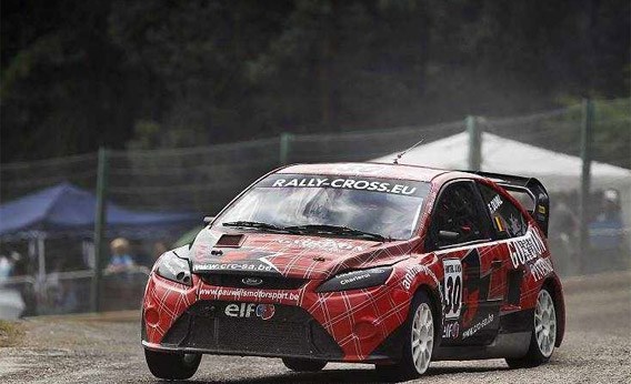 François Duval wint EK rallycross in Maasmechelen