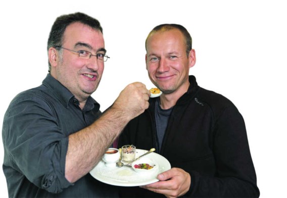 Koen Fillet en Sven Speybrouck (rechts), binnenkort samen aan het fornuis. gbr