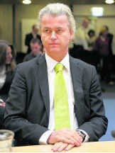 Geert Wilders. epa