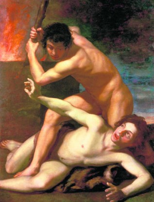 Bartolomeo Manfredi, 'Kaïn vermoordt Abel'.The Gallery Collection/corbis