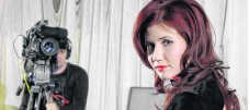 Anna Chapman: intussen wereldberoemd. afp