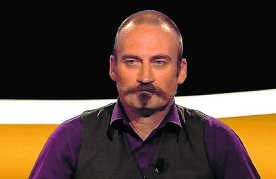 Bert Kruismans in 'De allerslimste mens ter wereld.' vrt
