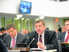 Minister van Buitenlandse Zaken Steven Vanackere.belga