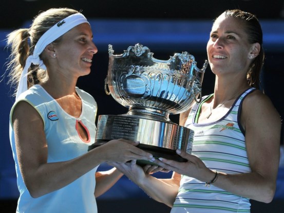 Dulko en Pennetta winnen dubbelspel bij de vrouwen