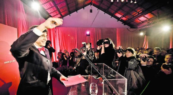 Di Rupo stuurde tijdens zijn nieuwjaarsreceptie aan op een regering van nationale eenheid. Jimmy Kets