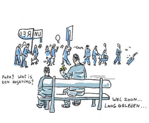 Op vrijdag ruimt De Standaard plaats in voor jong cartoon-talent. Jelle Kindt