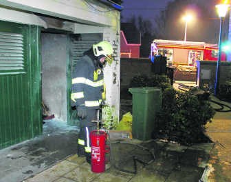 De schrik zit er in bij de bewoners na een nieuwe brand.Hendrik De Rycke