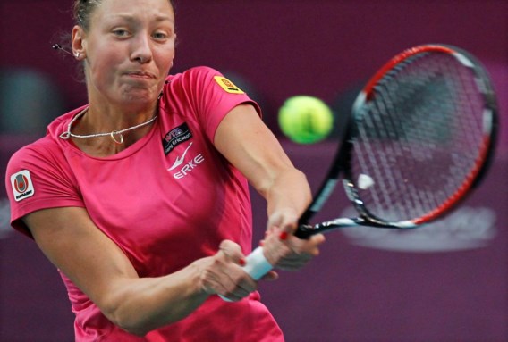 Wickmayer redt vier matchballen en schakelt Li Na uit in Dubai