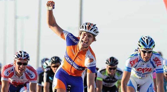 Theo Bos boekt tweede ritzege in Ronde van Oman