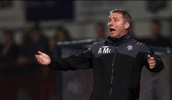 McCoist traint vanaf volgend seizoen Glasgow Rangers