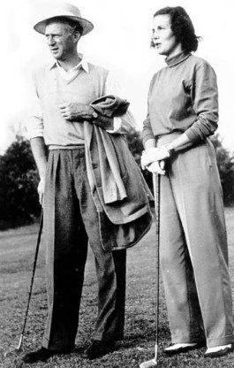 Leopold III en prinses Lilian.Photo News