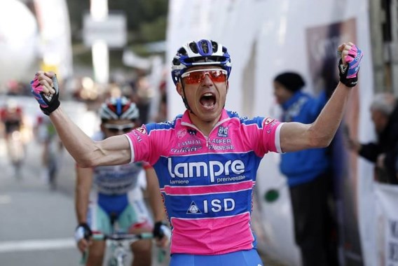 Cunego slaat dubbelslag in Ronde van Sardinië