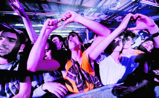 Sfeer en decibels op het Gentse festival I love techno.Koen Bauters