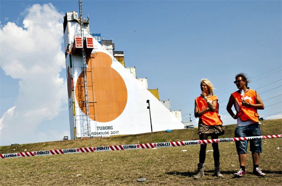 Vrouw omgekomen op Roskilde