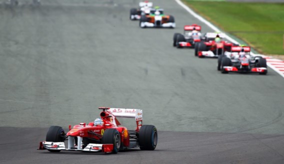 Alonso de snelste in Silverstone