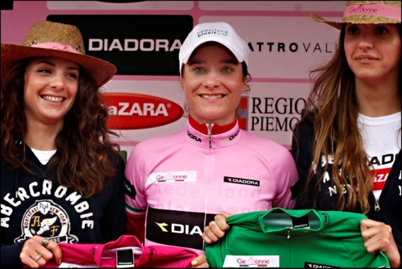 Nederlandse Marianne Vos wint Giro voor vrouwen