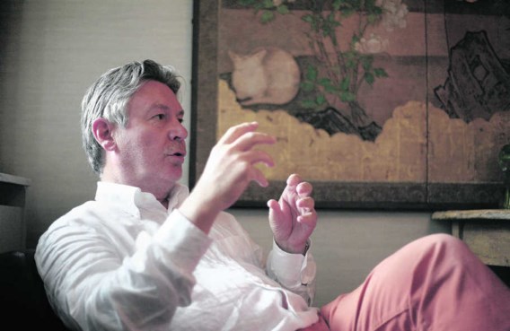 Karel De Gucht: 'Ik denk dat de mensen Europa nooit begrepen hebben.'Geertje De Waegeneer