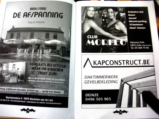 Gezinsbond choqueert met reclame voor seksclub