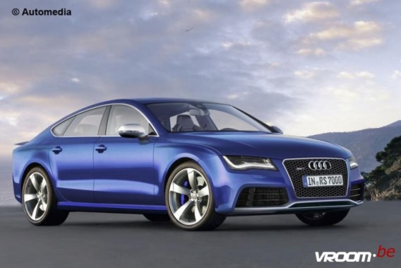 Audi RS7: mooi gebaar