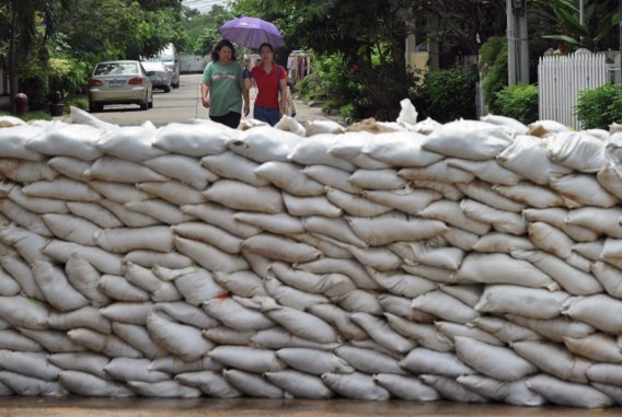 Bangkok ontkomt aan ernstige overstromingen
