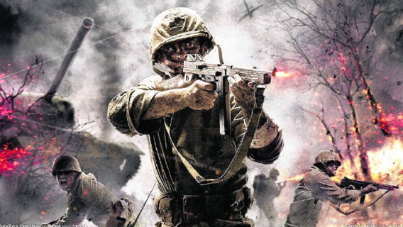 Een beeld uit Call of duty, een van de favoriete games van Anders Breivik.
