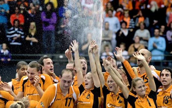 Belgische korfballers verliezen oefenduel van Nederland
