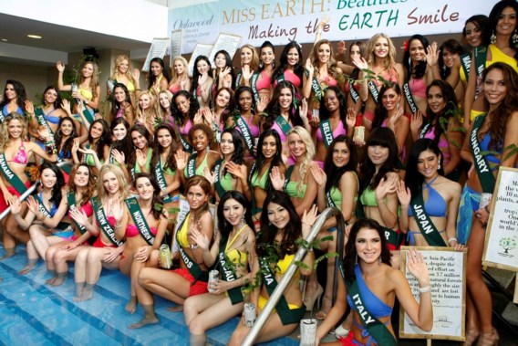 FOTOSPECIAL. Miss Earth, sexy én goed voor het milieu