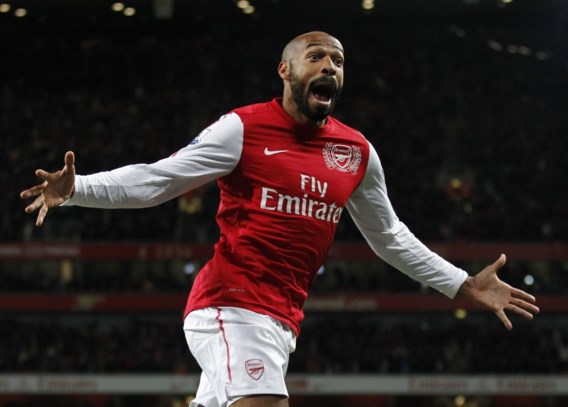 Thierry Henry verlaat Arsenal op 16 februari