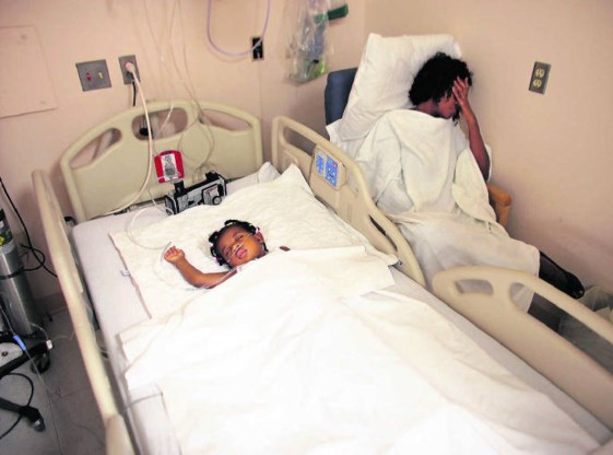 Chemotherapie voor een jong leukemiepatiëntje. ZUMA Press