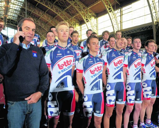 'We zijn er klaar voor', zegt Marc Sergeant (l.). 'De zeges in de Tour Down Under hebben dat gevoel nog versterkt.'photo news