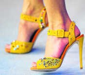 De voeten van Diane Kruger. afp