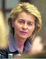Ursula von der Leyen. afp