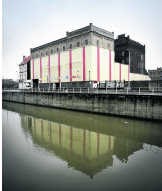 Het oude molengebouw in Anderlecht nu.Herman Ricour